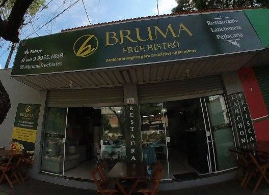 Fachada do Bruma Free Bistrô