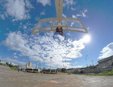 Foto da Quadra de Basket Vila Olímpica